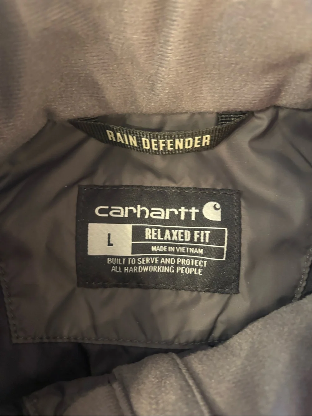 Carhartt sleeveless quilted
